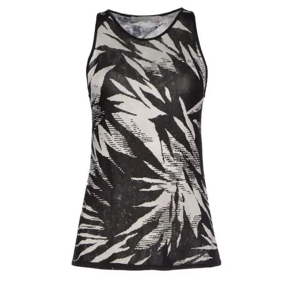 🎉HOST PICK🎉 Jason Wu Botanical Black Top Large Excellent Condition - Picture 2 of 4